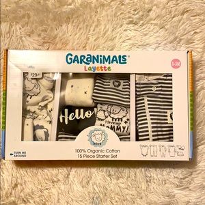 100% Organic Cotton 15 piece starter set